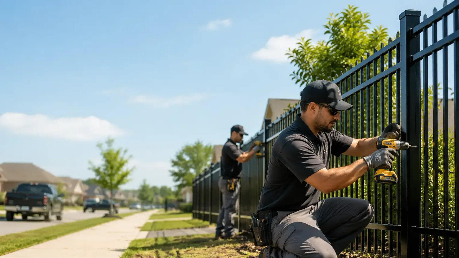 Metal Fence Installation in Pontiac, MI